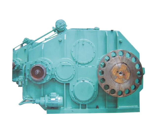 Two-split (side drive) reduction gearbox